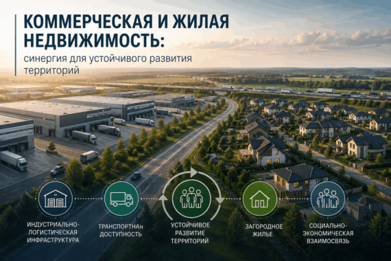 Как коммерческая недвижимость формирует спрос на жилье