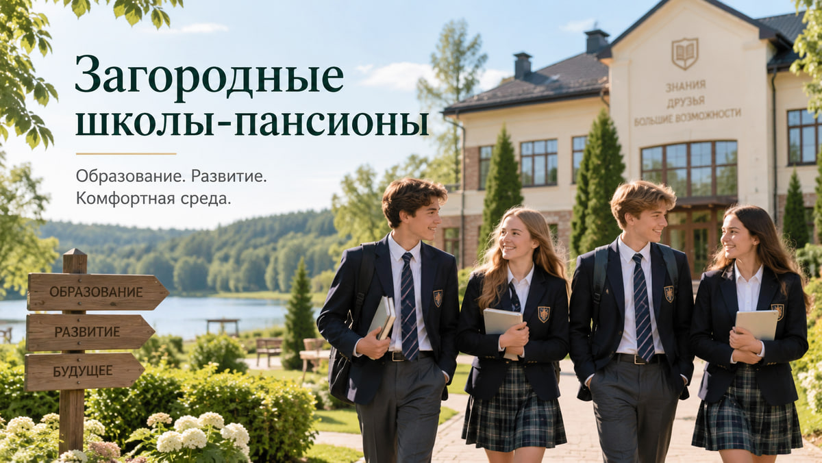 Загородные школы-пансионы: образование, развитие и комфортная среда
